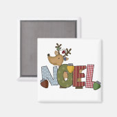 Rentier Weihnachten Holiday Tshirts und Geschenke Magnet (Vorderseite/Rückseite)