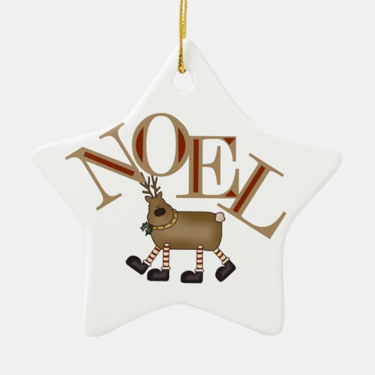 Rentier Weihnachten Keepake Ornament (Vorne)