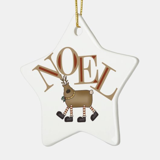 Rentier Weihnachten Keepake Ornament (Links)