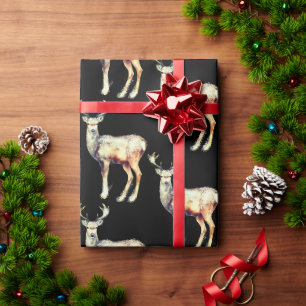 Rentier - Weihnachten Niedlich Geschenkpapier