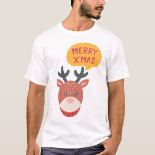 Rentier-Weihnachts-T-Shirt T-Shirt