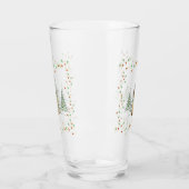 Rentier Weihnachtsleuchten Winterbaumen Glas (Links)