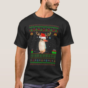 Rentier Weihnachtsmannmütze Matching Ugly Halcyon T-Shirt