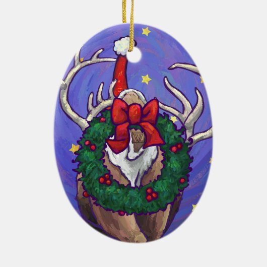 Rentier Weihnachtsschmuck (Hinten)