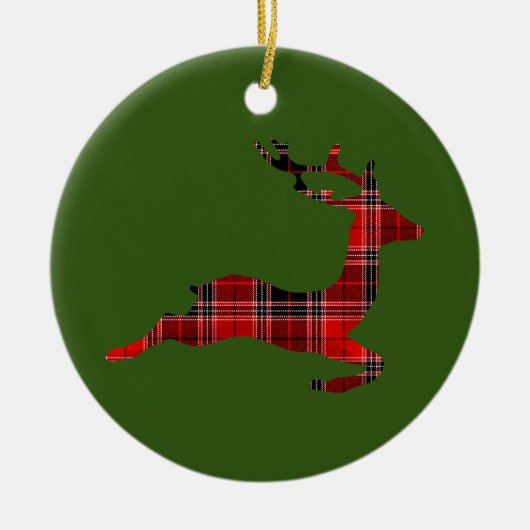 Rentier Weihnachtsschmuck (Vorne)