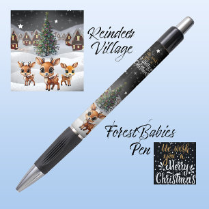 Rentier, wir wünschen dir frohe Weihnachten 🦌 🎄 Kugelschreiber
