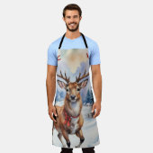 Rentier Wonderland: Feiertage Bliss Schürze (Getragen)