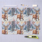 Rentier Wonderland: Feiertage Bliss Seidenpapier (Handwerk)