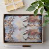 Rentier Wonderland: Feiertage Bliss Seidenpapier (Geschenk)