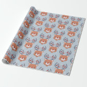 Rentier Wrapping Paper Geschenkpapier (Ungerollt)