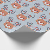 Rentier Wrapping Paper Geschenkpapier (Ecke)