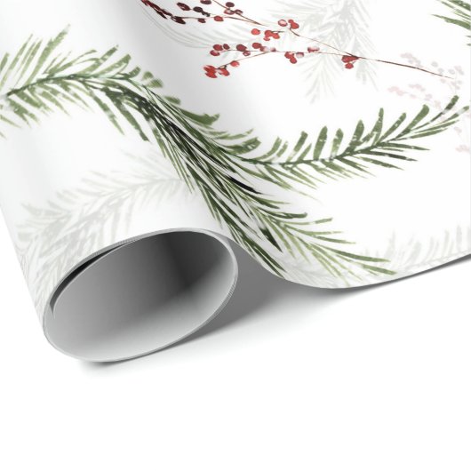 Rentier Wrapping Paper Winter Christmas Geschenkpapier (Rolleneckpunkt)
