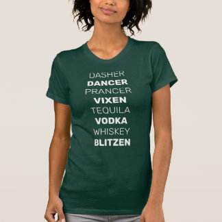 Rentierbezeichnungen - grün T-Shirt
