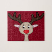 Rentierchartoon Puzzle (Horizontal)