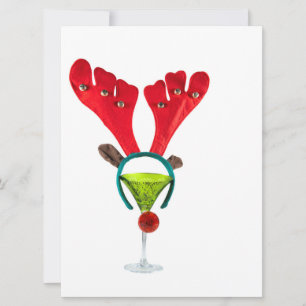 Rentiercocktail Einladung