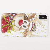 Rentiere Case-Mate iPhone Hülle (Rückseite (Horizontal))