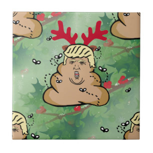 Rentiere-Donald-Trump gekackt Fliese