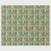 Rentiere-Donald-Trump gekackt Geschenkpapier (Flach)