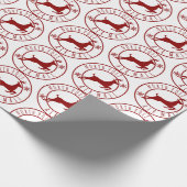 Rentiere Geschenkpapier (Ecke)