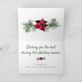 Rentiere im Karierten Karte (Innenseite)