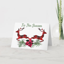 Rentiere im Karierten Karte