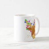 Rentiere im Licht Kaffeetasse (VorderseiteRechts)