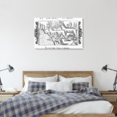 Rentiere Leinwanddruck (Insitu (Schlafzimmer))