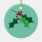 Rentiere mit Heiligen Keramik Ornament (Vorne)