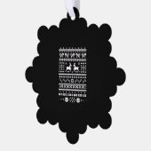 Rentiere Ornament Karte (Linke Ecke)