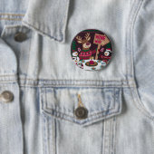Rentiere Party Pfeil Button (Beispiel)