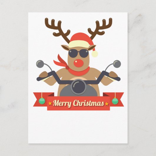 Rentiere Postkarte (Vorderseite)