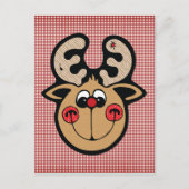 Rentiere Postkarte (Vorderseite)