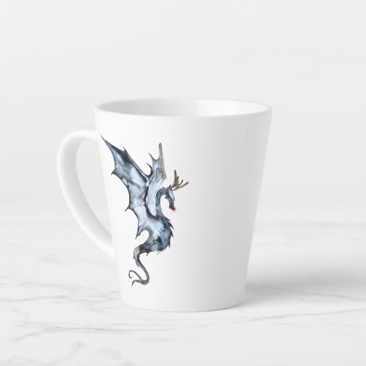 Rentiere Tea Tasse (Linke Ecke)