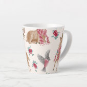 Rentiere, Vögel, Blume Milchtasse (Rechte Ecke)