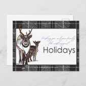 Rentiere Weihnachten Feiertag Magisch (Vorne/Hinten)