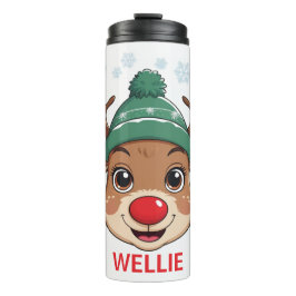 Rentiere Weihnachten Tumblr – Festliches Geschenk  Thermosbecher