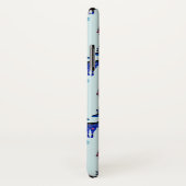 Rentiere, Weihnachtsbäume und Schneeflocken-Muster Case-Mate iPhone Hülle (Hinten/Rechts)