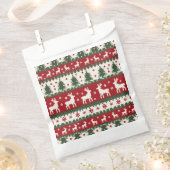Rentiere Weihnachtsgeschenktüte Geschenktütchen (Ausgeschnitten)