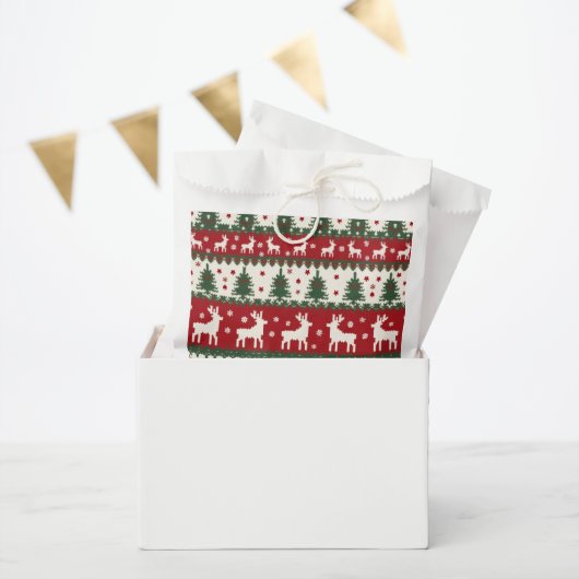 Rentiere Weihnachtsgeschenktüte Geschenktütchen (Party)