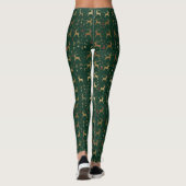Rentiere Weihnachtsleggings Leggings (Rückseite)