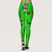 Rentierfeste Leggings (Rückseite)