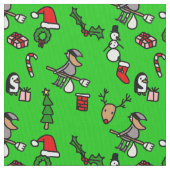 Rentierfeste Stoff (Nahaufnahme)