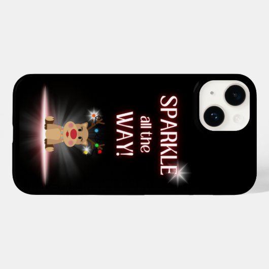 Rentierfisch Case-Mate iPhone Hülle (Rückseite (Horizontal))