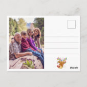 Rentierfisch im Licht Postkarte (Rückseite)