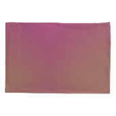 Rentierfische und Schneeflocken Lila Kissenbezug (Rückseite-Links)