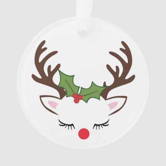 Rentierfläche Ornament (Vorderseite)