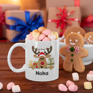 Rentiergeschenke in der Weihnachtszeit mit eurem N Kaffeetasse