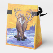 Rentiergeschenke und -zubehör geschenkschachtel (Rückseite)