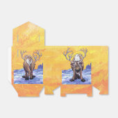 Rentiergeschenke und -zubehör geschenkschachtel (Ungefaltet)