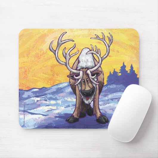 Rentiergeschenke und -zubehör mousepad (Mit Mouse)